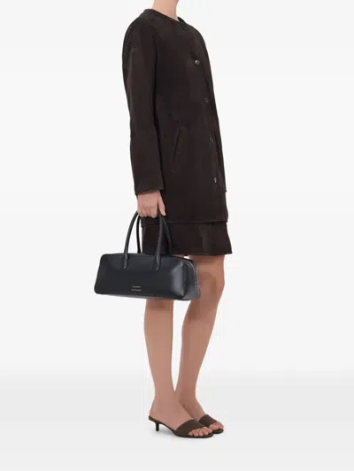 Loulou De Saison Waren Button-up Coat In Brown