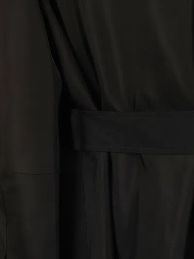 Jil Sander Open Belted Blazer In Black