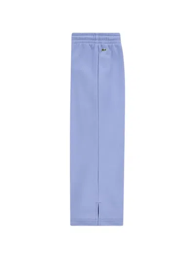 Lacoste Logo-detail Drawstring Track Pants In Blue