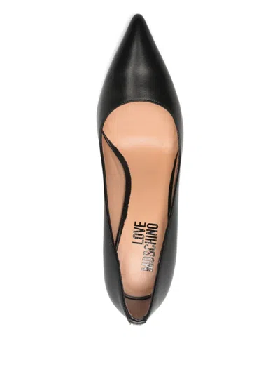 Love Moschino Pointed Pumps In Black
