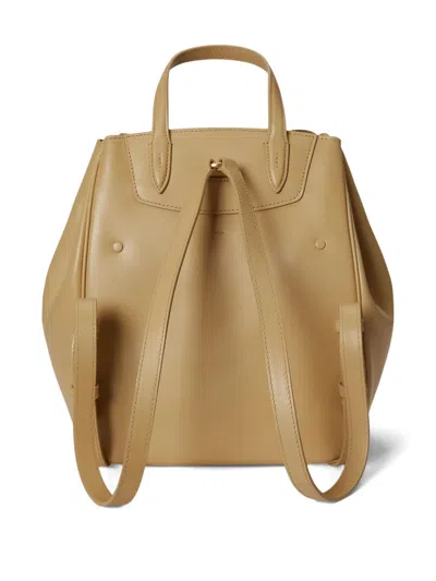 Polo Ralph Lauren Drawstring Top Handle Backpack In Brown