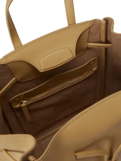 Polo Ralph Lauren Drawstring Top Handle Backpack In Brown