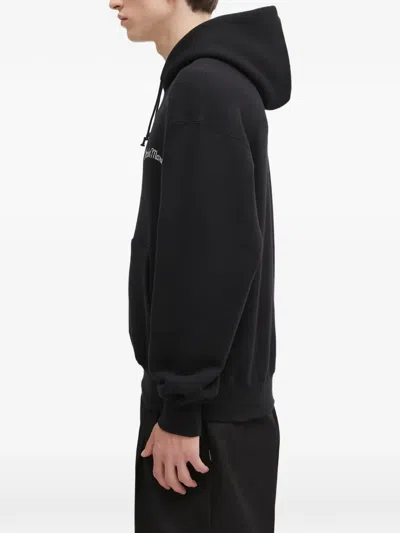 Wacko Maria Drawstring Hoodie In Black