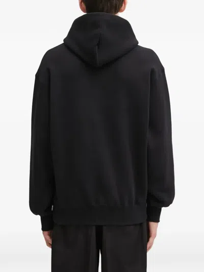 Wacko Maria Drawstring Hoodie In Black