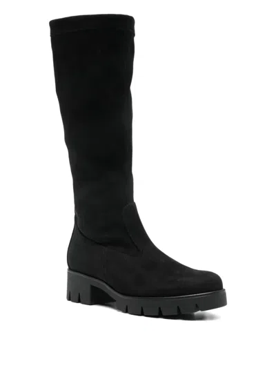 Gabor Zip Knee-high Boots In Black