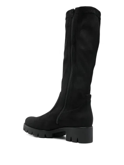 Gabor Zip Knee-high Boots In Black