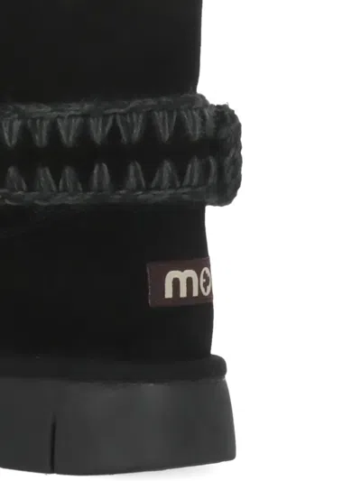Mou Buckle-strap Boots In Black