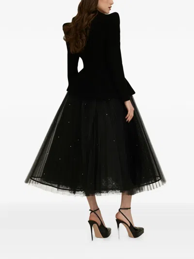 Araftu Embellished Suit In Black