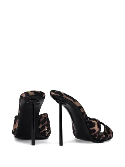 Le Silla Shirley Leopard-print Mules In Multi