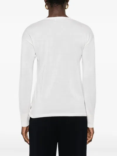 Max Mara Button-detail Sweater In Black