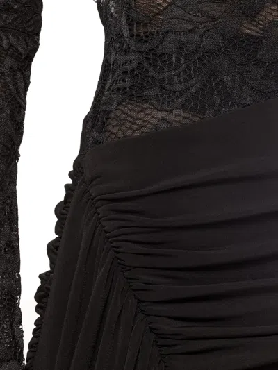 Nissa Backless Mini Dress In Black