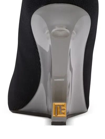 Balmain Pointed-toe Boots In Black