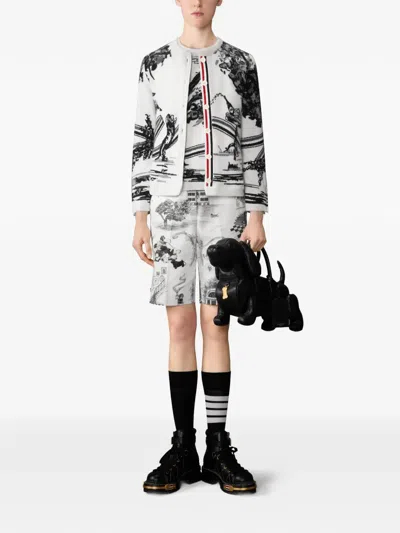 Thom Browne Hector Toile Top In Multi