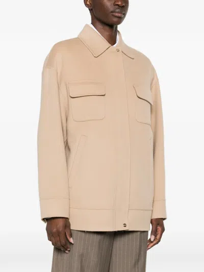Max Mara Disco Jacket In Neutral