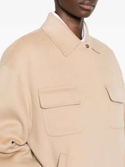 Max Mara Disco Jacket In Neutral