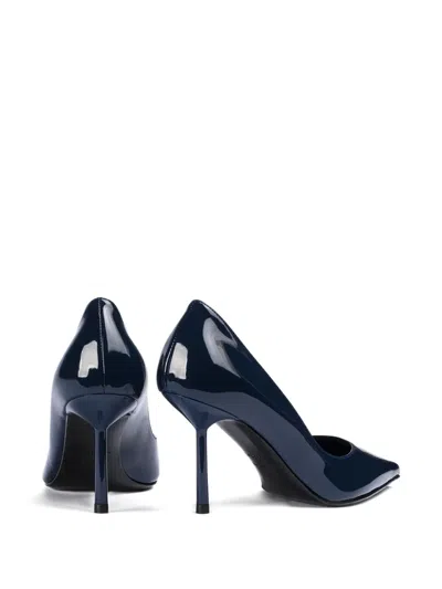 Le Silla Bella Pointed-toe Pumps In Blue
