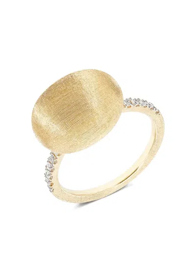 Nanis 18k Yellow Gold Medium Boule Diamond Ring In Gold