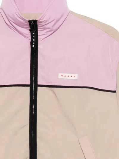 Marni Long-sleeved Casual Jacket In Neutral