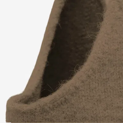 Lauren Manoogian Wool And Alpaca Shoulder Bag In Brown