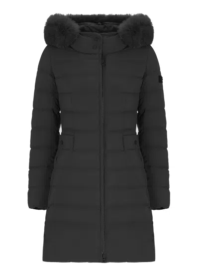 Peuterey Seriola Down Jacket In Black
