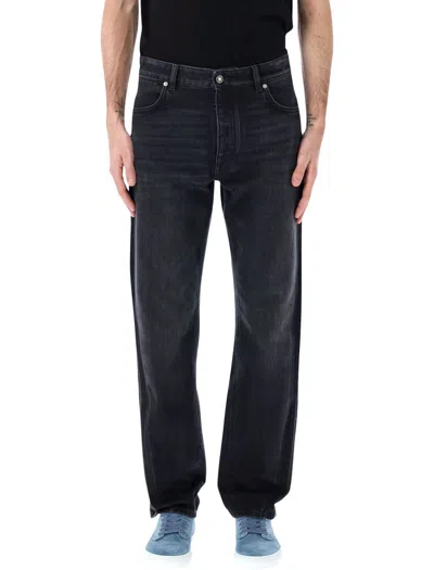 Givenchy Couture Seam Jeans In Black