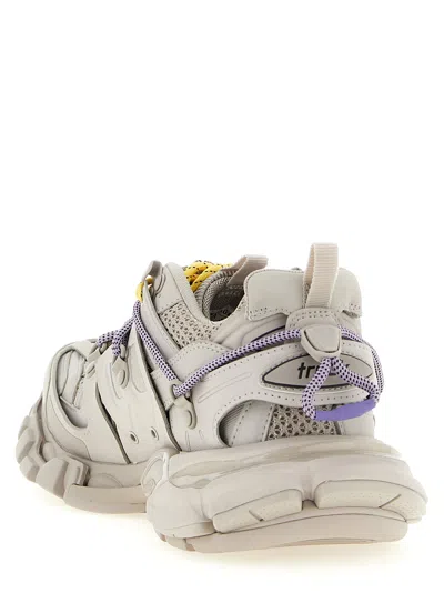 Balenciaga Track Trail Laces Sneakers In Gray