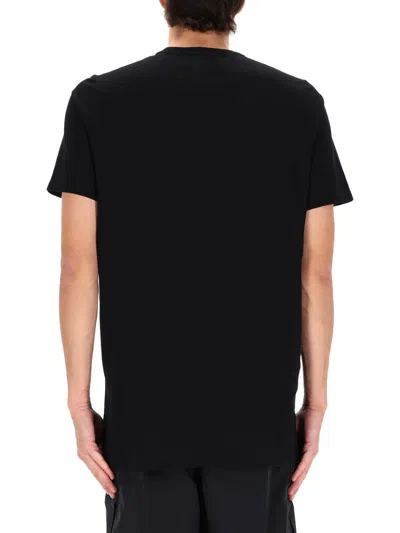 Rick Owens Jumbo Crew Neck Oversized Short Sleeve T-shirt In Black