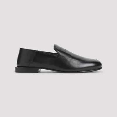 Givenchy Lamb Leather Loafers In Black