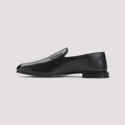 Givenchy Lamb Leather Loafers In Black
