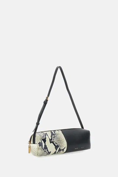 Khaite Python-print Adjustable Shoulder Bag In Multi