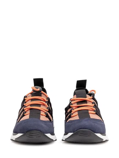 Marni Lace-up Sneakers In Blue