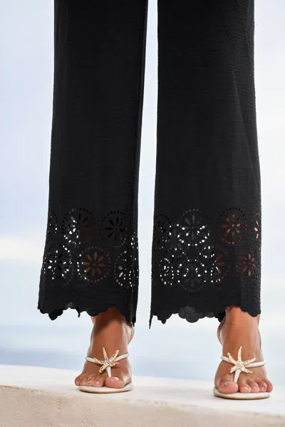 Cupshe High Regard Black Pants In Black