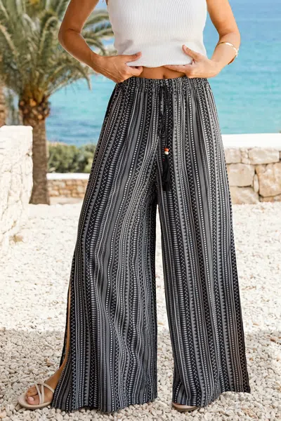 Cupshe Better Than Ever Boho Pants In Gray