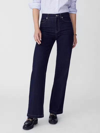 J.mclaughlin Women's Lowden Jeans Dark Denim In Blue