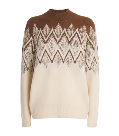 Varley Siren Fair Isle Knitted Sweater In Multi