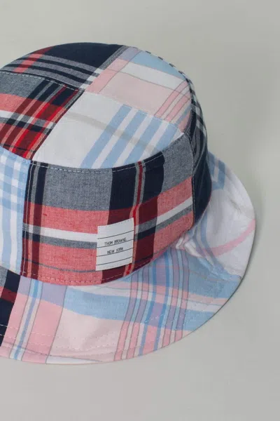 Thom Browne Quartered Funmix Bucket Hat In Multi
