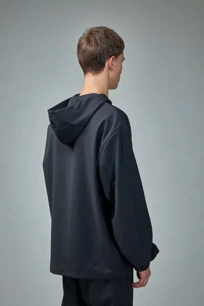 Givenchy Zipped Hoodie In Wool With 4g Detail In Black