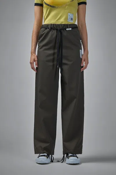 Miharayasuhiro Dry Wool Pants In Brown