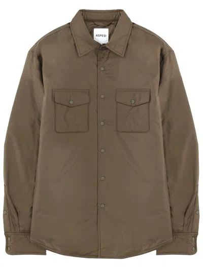 Aspesi 13 Plus Shirt In Green