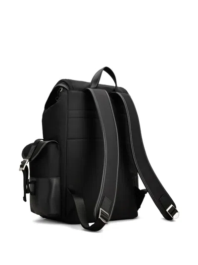 Tod's Buckle-strap Backpack In Black