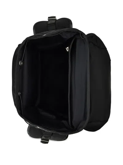 Tod's Buckle-strap Backpack In Black