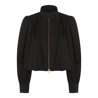 Chloé Jackets Blacks And Greys In Black