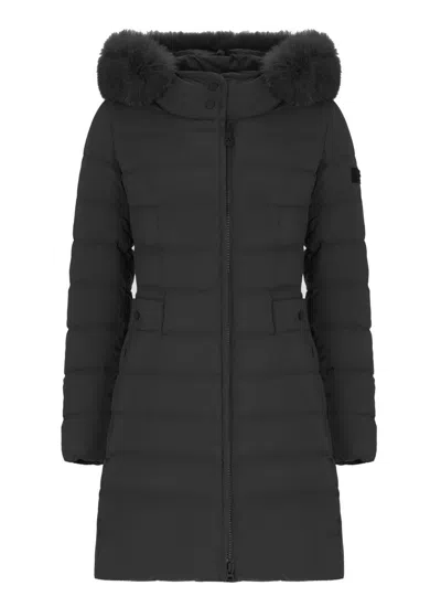 Peuterey Seriola Down Jacket In Black