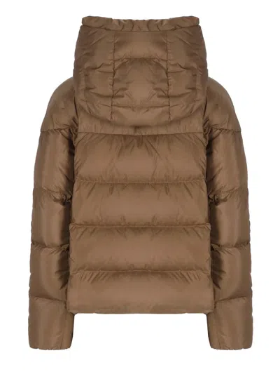 Peuterey Tucano Down Jacket In Brown