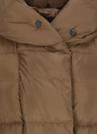 Peuterey Tucano Down Jacket In Brown