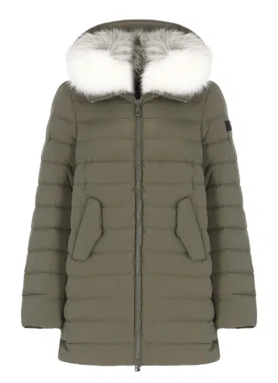 Peuterey Itoka Down Jacket In Green