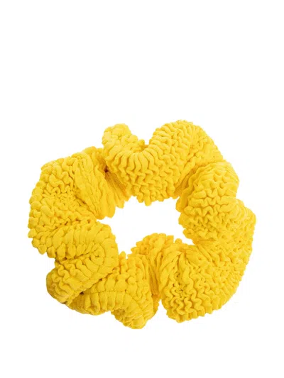 Hunza G Girls 3 Pack Scrunchies In Multi