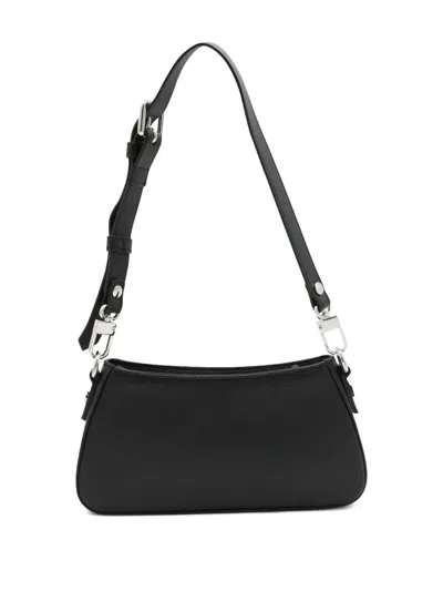 Vivienne Westwood Tasha Shoulder Phone Bag Faux Leather Black-3d-orb