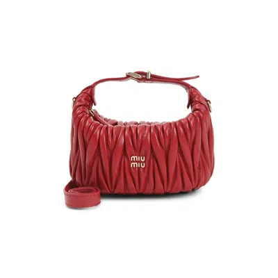 Miu Miu Mini Bag In Red