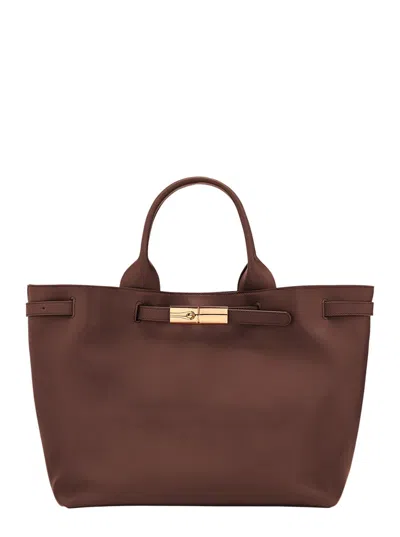 Longchamp Roseau Smart In Brown